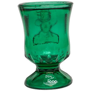 Boyd Glass Hopalong Cassidy #294 Ltd Ed 2003 Columbia Green Toothpick Holder COA